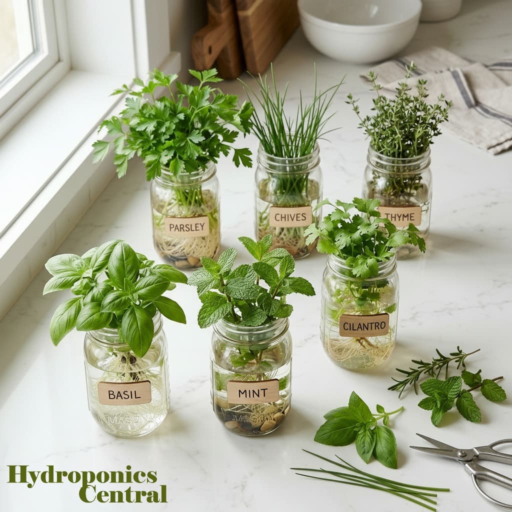 Hydroponic Herb Garden: 8 Herbs That Thrive (With Real Growing Data)